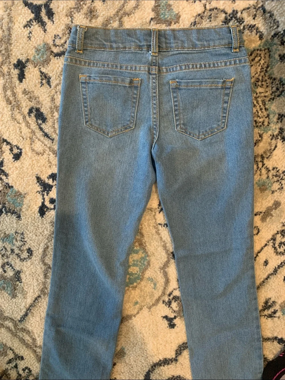 The Children's Place Girls Blue Straight Leg Jeans